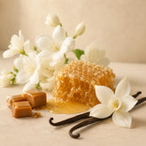 Notas aromáticas de Toscana con caramelo, flores blancas y vainilla