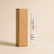Sueño Blanco fragancia textil 5 ml de SimLi en frasco de vidrio junto a su caja kraft